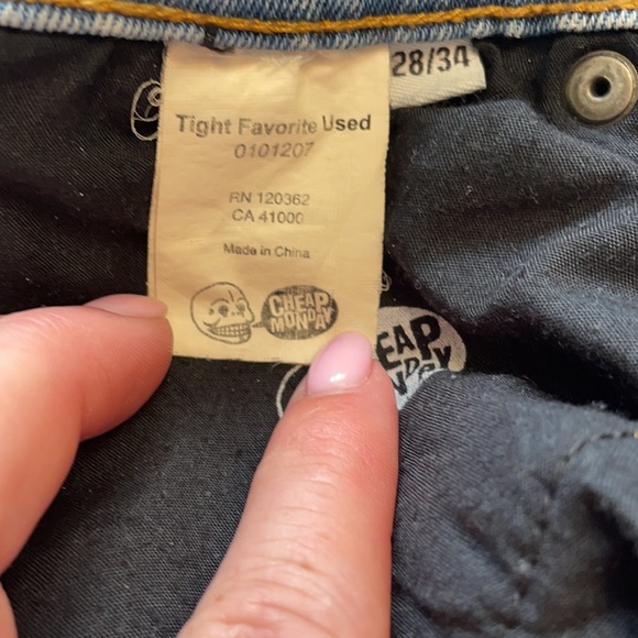 Cheap Monday jeans 28/34 - Picture 5 of 5